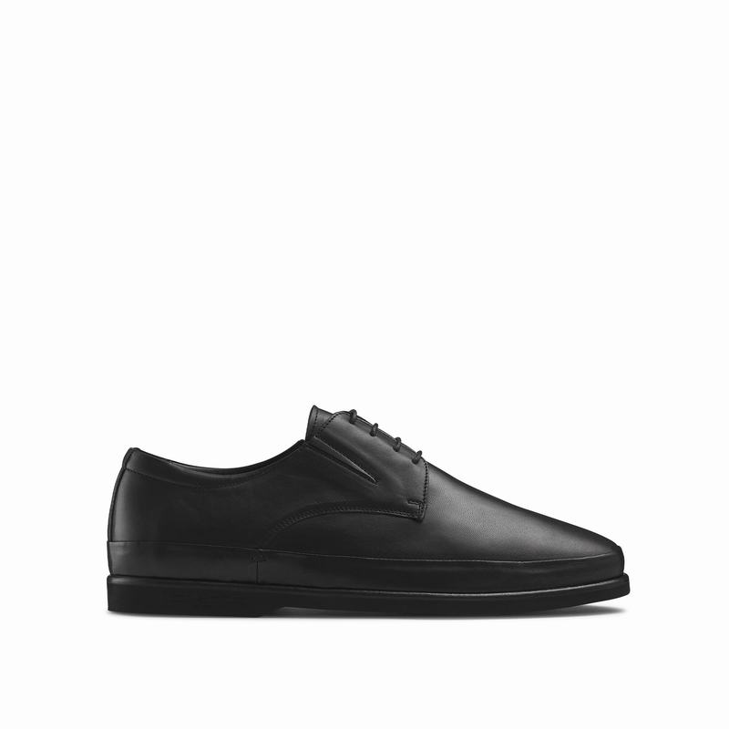 Russell & Bromley Fiastra Mens Luxury Lace-Up Black |SCB426CR|